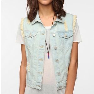 BDG Cutoff Denim Vest